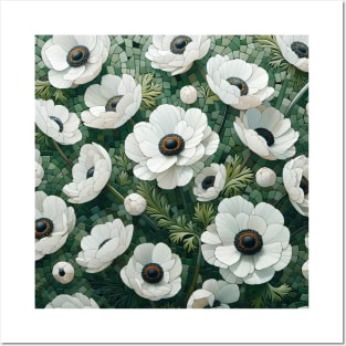 Anemone Flowers Posters and Art